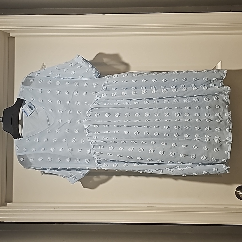 Light blue mini dress